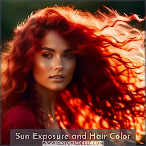 Sun Exposure and Hair Color