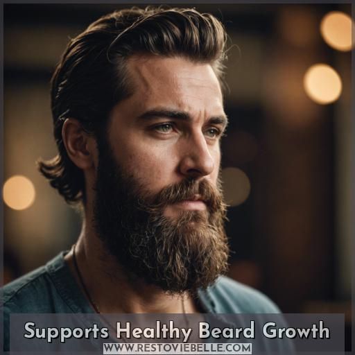 Supports Healthy Beard Growth