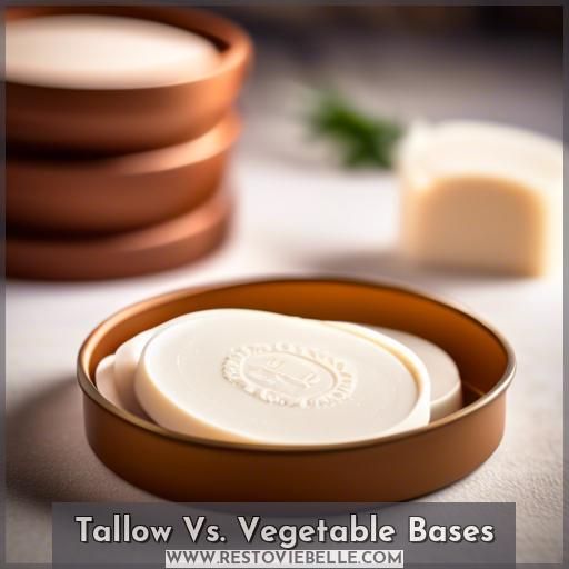 Tallow Vs. Vegetable Bases