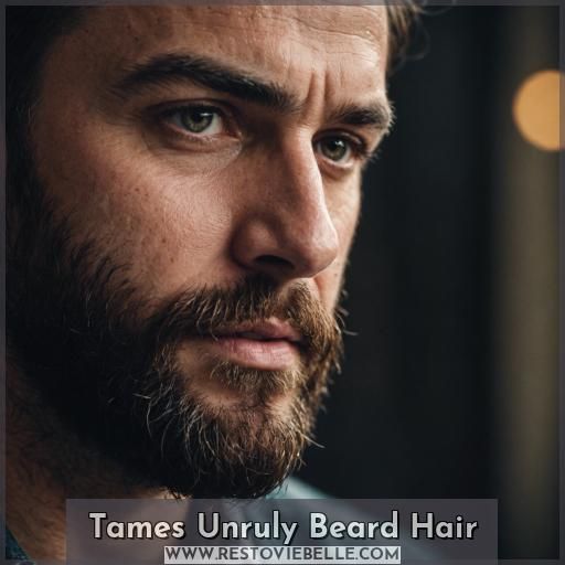 Tames Unruly Beard Hair