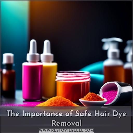 The Importance of Safe Hair Dye Removal