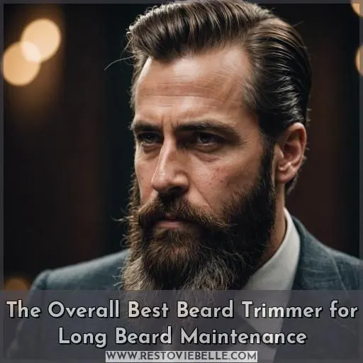 The Overall Best Beard Trimmer for Long Beard Maintenance