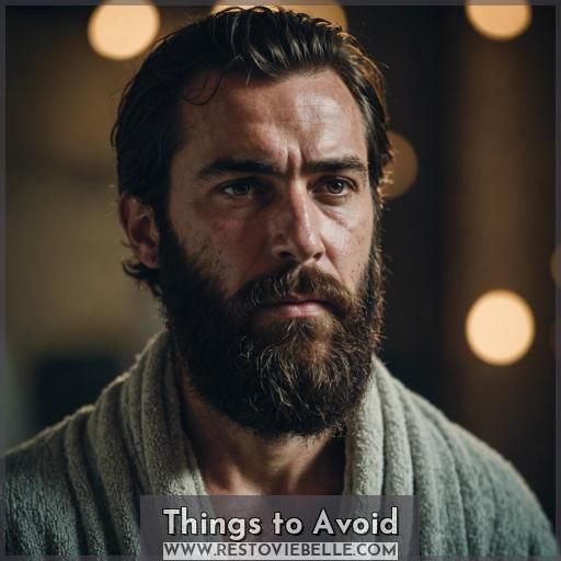Things to Avoid