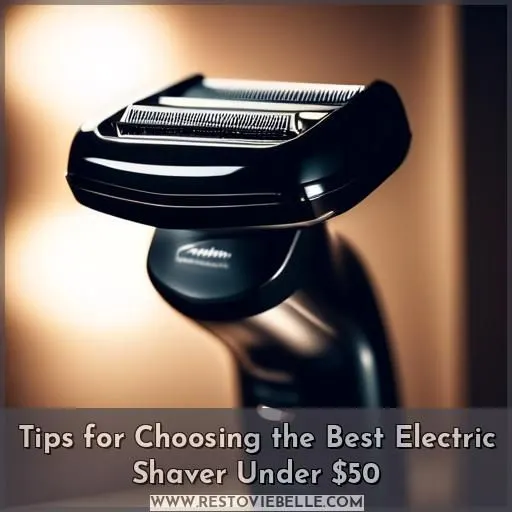 Tips for Choosing the Best Electric Shaver Under 