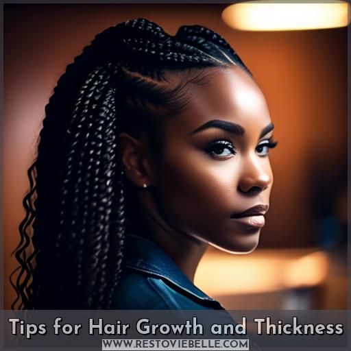 Tips for Hair Growth and Thickness