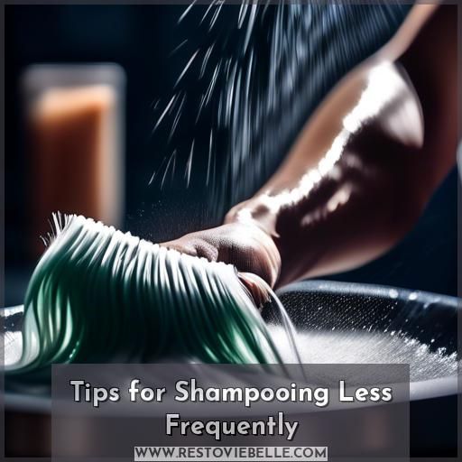 Tips for Shampooing Less Frequently