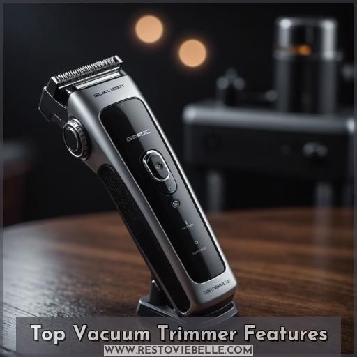 Top Vacuum Trimmer Features