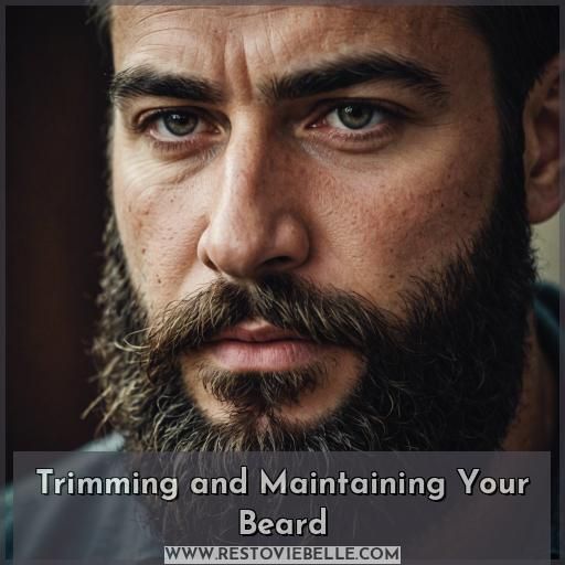 Trimming and Maintaining Your Beard