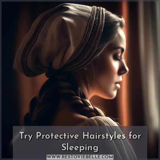 Try Protective Hairstyles for Sleeping