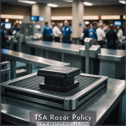 TSA Razor Policy