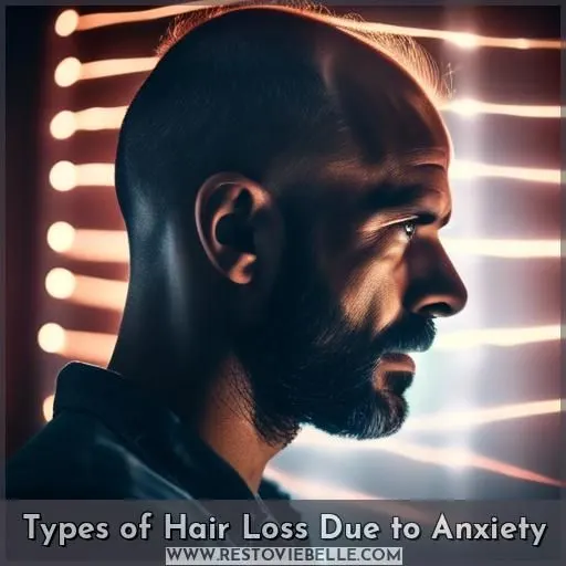 Types of Hair Loss Due to Anxiety
