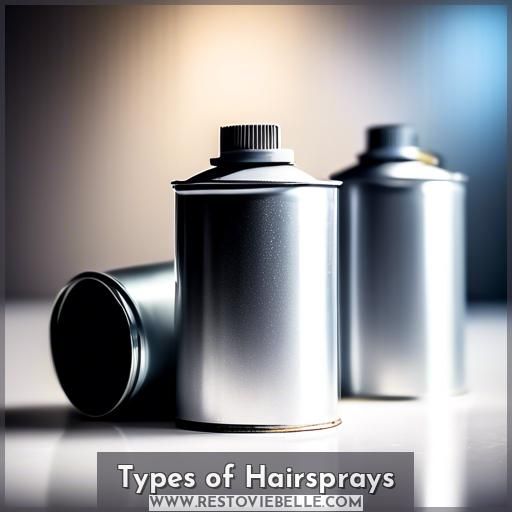 Types of Hairsprays