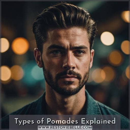 Types of Pomades Explained