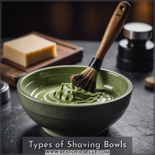 Types of Shaving Bowls