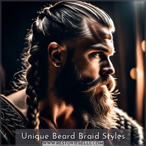 Unique Beard Braid Styles