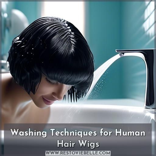Washing Techniques for Human Hair Wigs