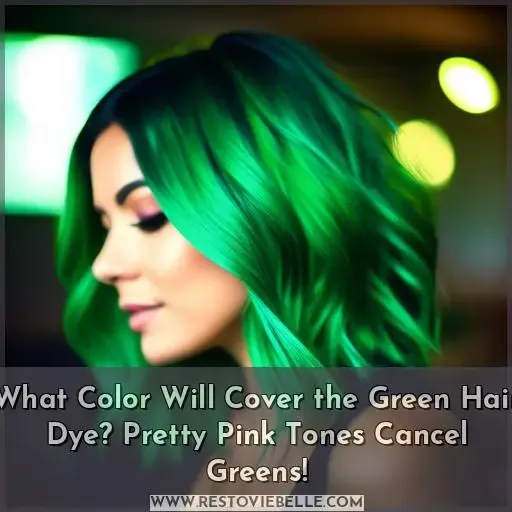 what color will cover the green hair dye