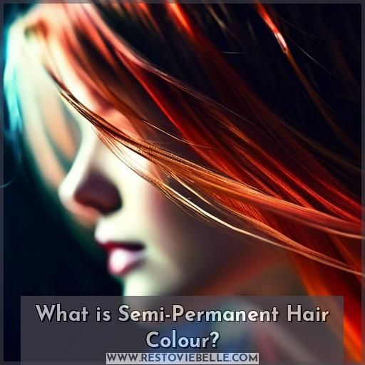 What is Semi-Permanent Hair Colour