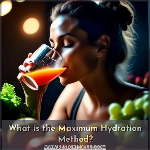 What is the Maximum Hydration Method