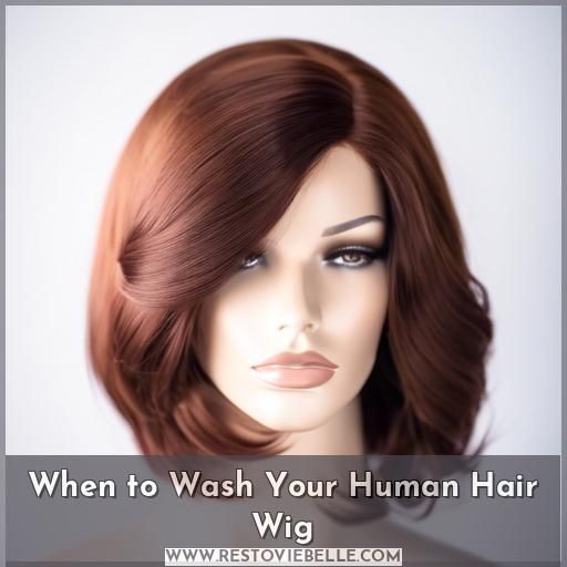 When to Wash Your Human Hair Wig
