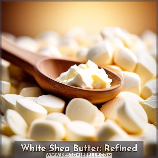 White Shea Butter: Refined