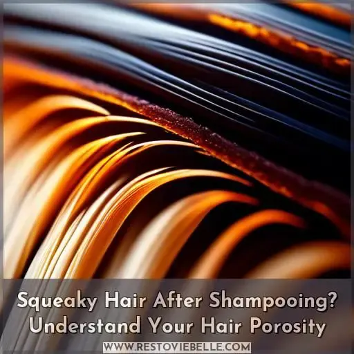 why does my hair feel squeaky after shampooing