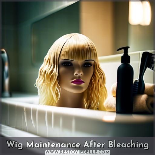 Wig Maintenance After Bleaching