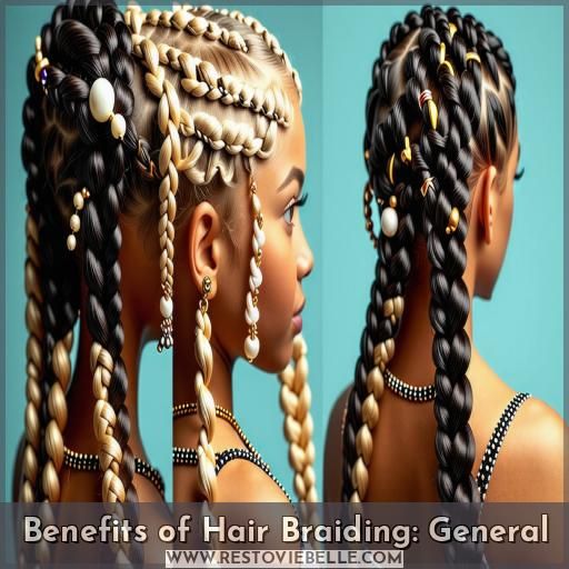 Benefits of Hair Braiding: General Benefits of Hair Braiding: General
