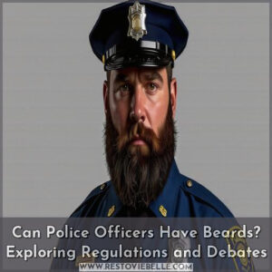 can police officers have beards