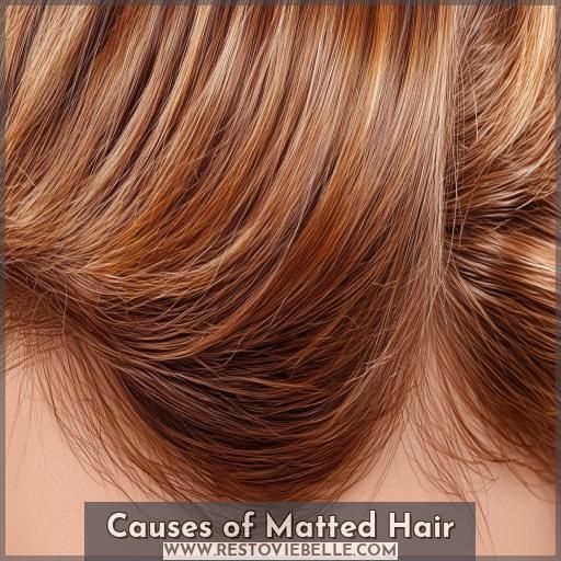 Causes of Matted Hair Causes of Matted Hair