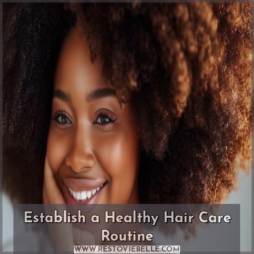Establish a Healthy Hair Care Routine Establish a Healthy Hair Care Routine
