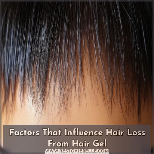 Factors That Influence Hair Loss From Hair Gel Factors That Influence Hair Loss From Hair Gel