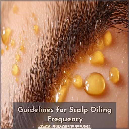 Guidelines for Scalp Oiling Frequency Guidelines for Scalp Oiling Frequency