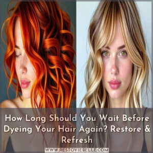 how long should you wait before dyeing your hair again
