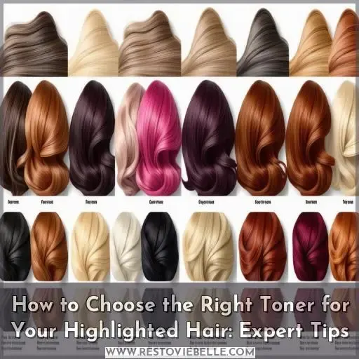 how to choose the right toner for your highlighted hair