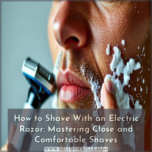 how to shave with an electric razor