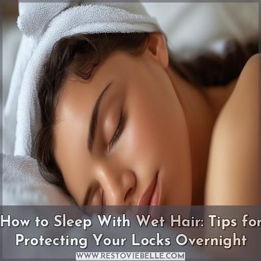 how to sleep with wet hair how to sleep with wet hair