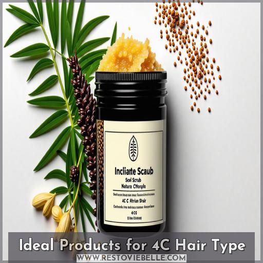 Ideal Products for 4C Hair Type Ideal Products for 4C Hair Type