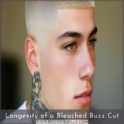 Longevity of a Bleached Buzz Cut