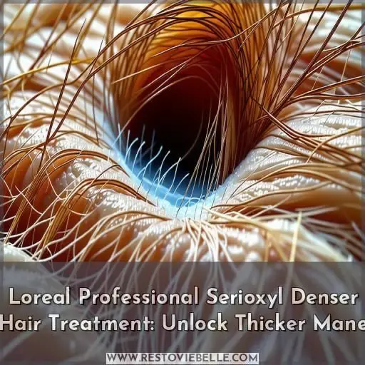 loreal professional serioxyl denser hair treatment
