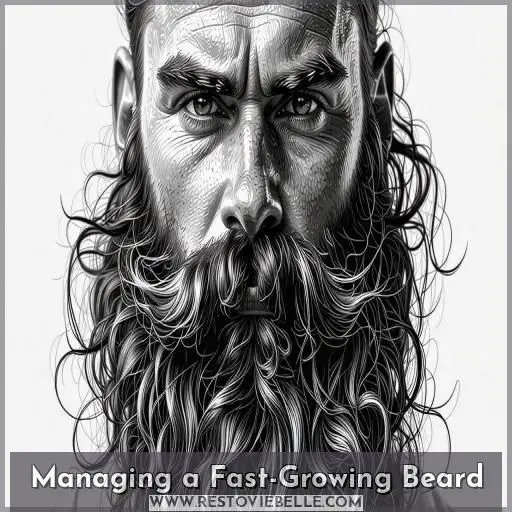 Managing a Fast-Growing Beard