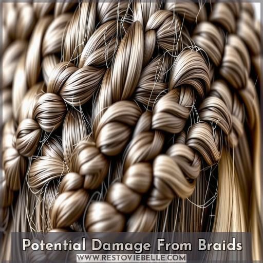 Potential Damage From Braids Potential Damage From Braids