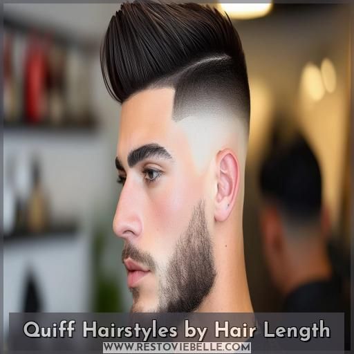 Quiff Hairstyles by Hair Length Quiff Hairstyles by Hair Length