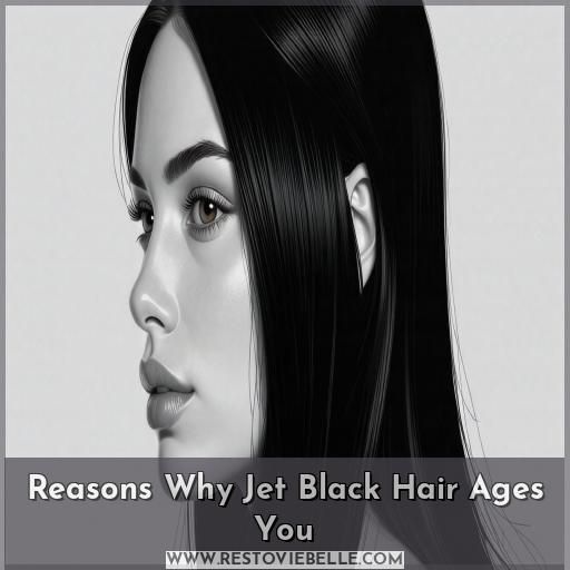 Reasons Why Jet Black Hair Ages You Reasons Why Jet Black Hair Ages You