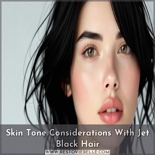 Skin Tone Considerations With Jet Black Hair Skin Tone Considerations With Jet Black Hair