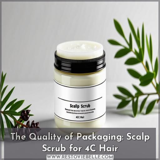 The Quality of Packaging: Scalp Scrub for 4C Hair The Quality of Packaging: Scalp Scrub for 4C Hair
