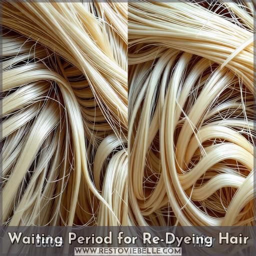 Waiting Period for Re-Dyeing Hair Waiting Period for Re-Dyeing Hair