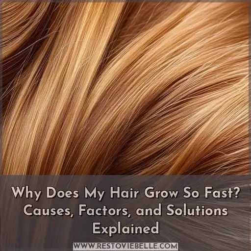 why does my hair grow so fast