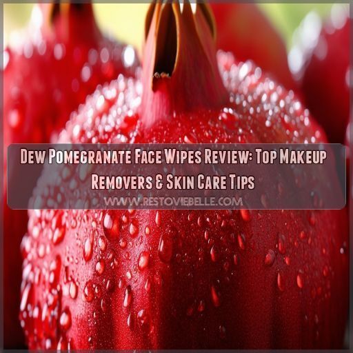 dew pomegranate face wipes review dew pomegranate face wipes review