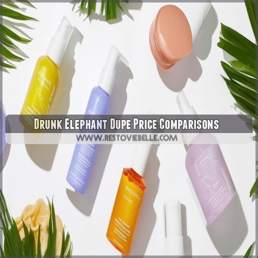 Drunk Elephant Dupe Price Comparisons Drunk Elephant Dupe Price Comparisons